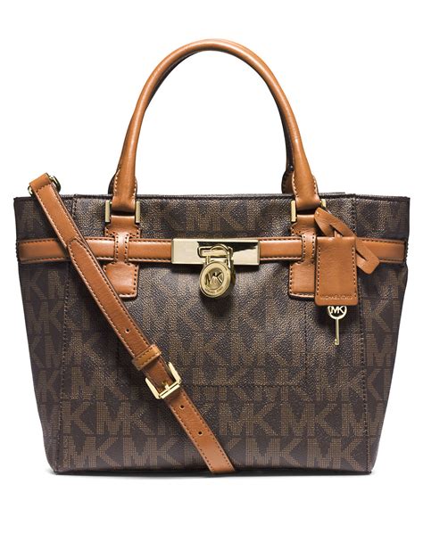 michael kors hamilton bag lock and key|Michael Kors Hamilton bag discount.